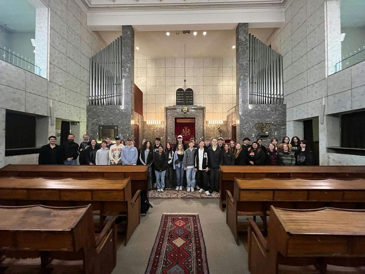Besuch in der Synagoge