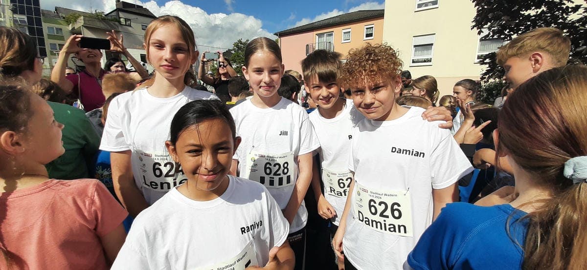 Erfolgreiche Teilnahme beim Stadtlauf