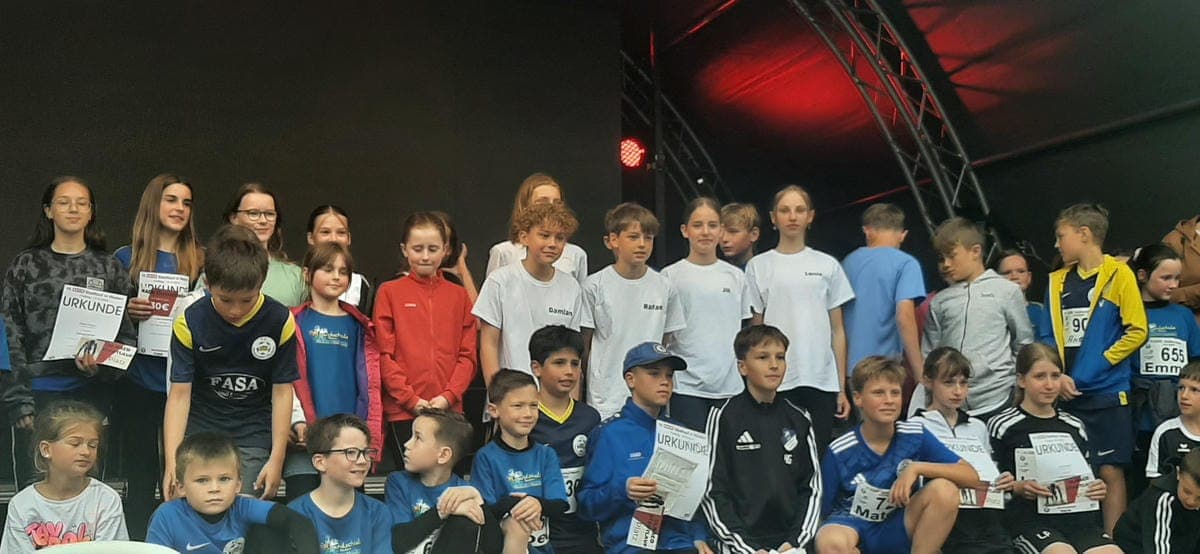 Erfolgreiche Teilnahme beim Stadtlauf