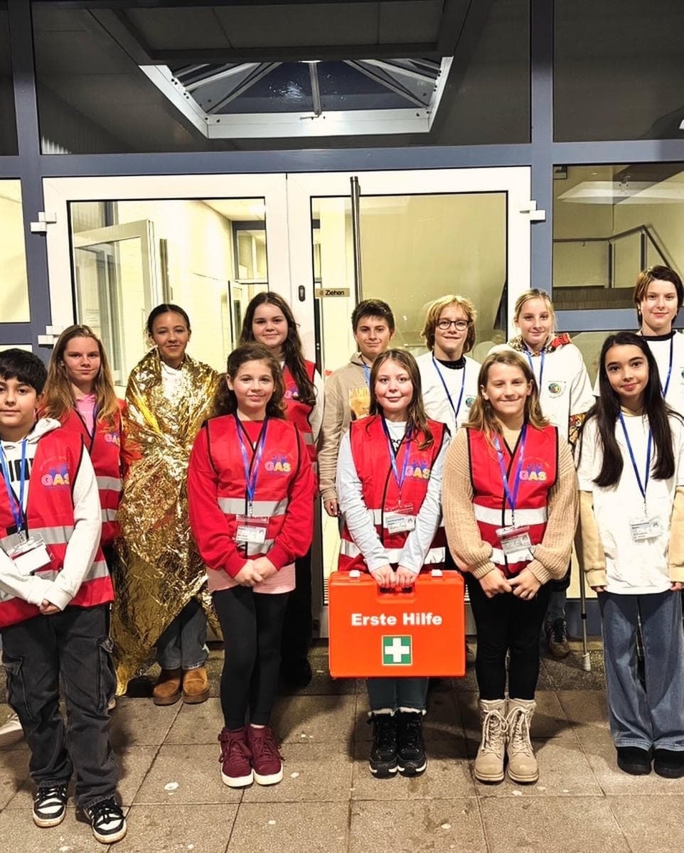 Unsere Schulsanitäter sind startklar!