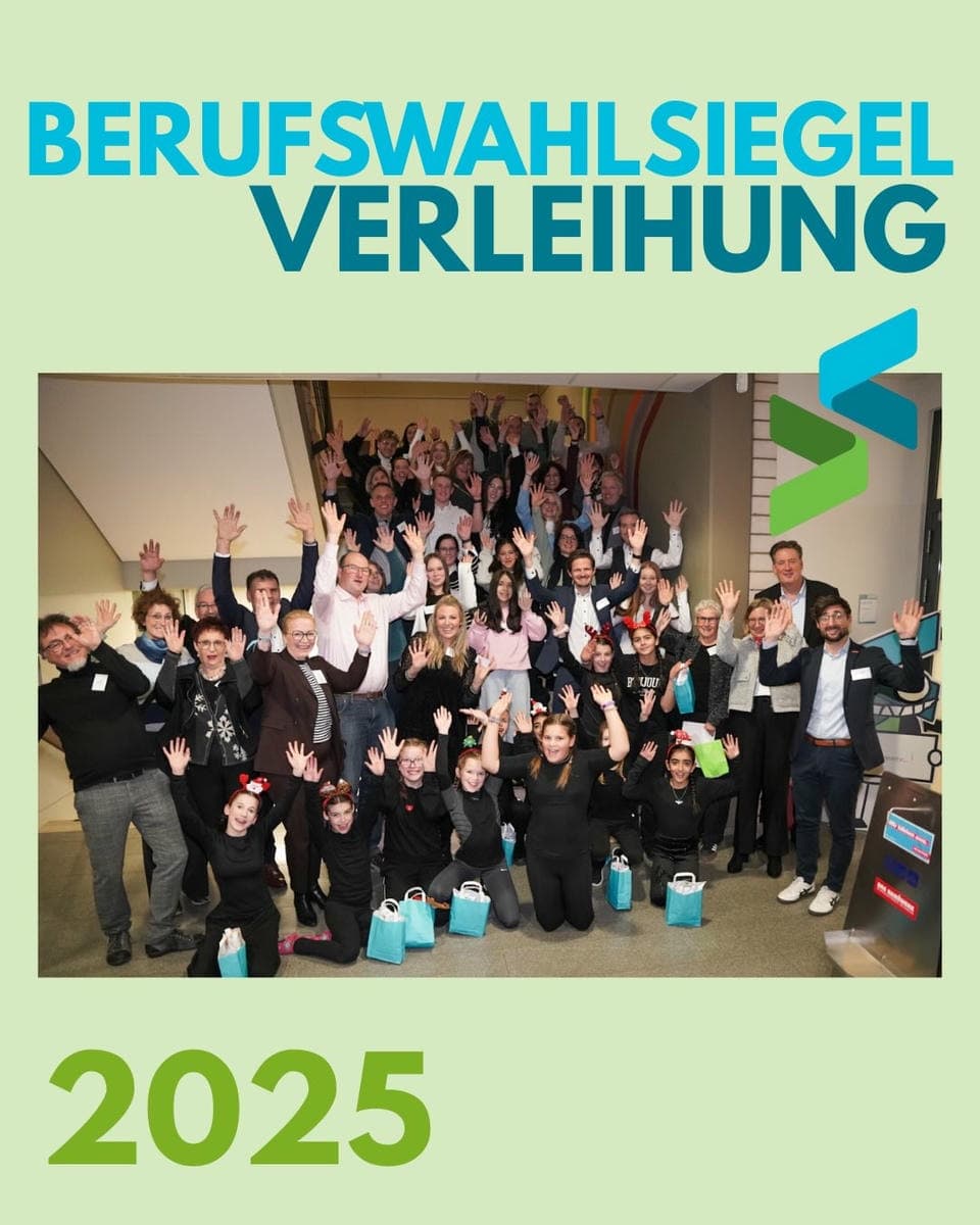 Verleihung Berufswahlsiegel