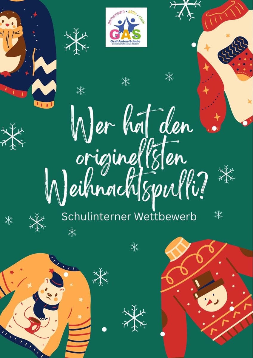 Weihnachtspulli-Wettbewerb