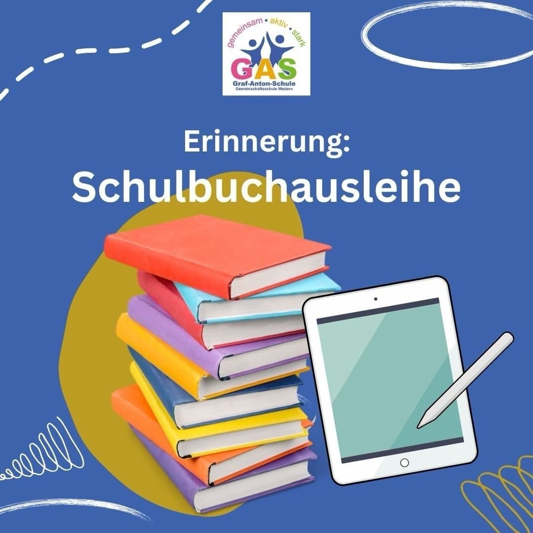 Erinnerung: Schulbuchausleihe