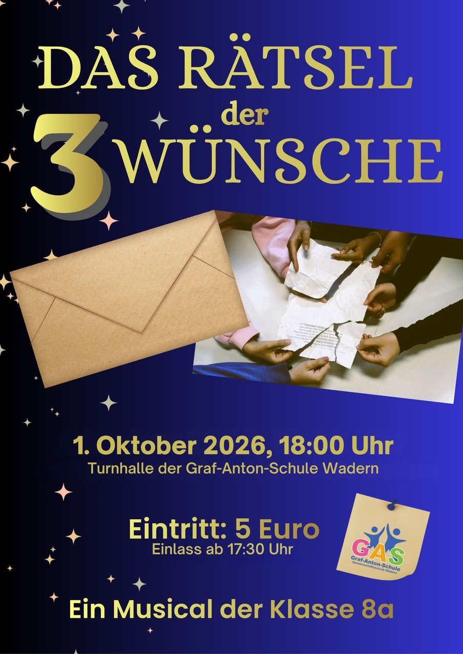 Musical „Das Rätsel der 3 Wünsche“